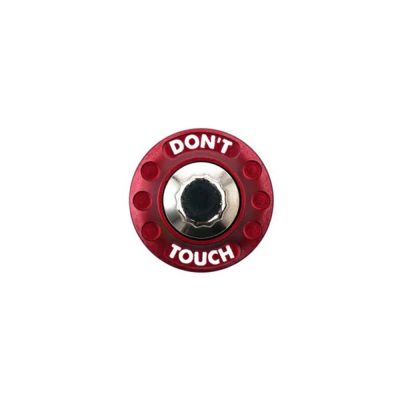 シートセイバー シートスクリュー ワッシャーキット 「DONT TOUCH」 レッド San Diego Customs