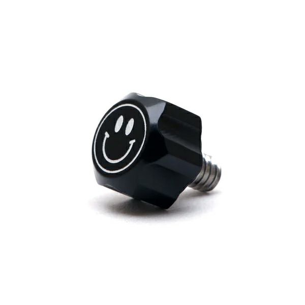 スター シートスクリュー 「HAPPY」 ブラック San Diego Customs-1