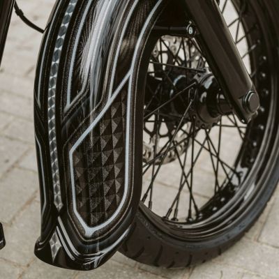 FLHC/S、FLDE、FLSL クラシック フロントフェンダー 21インチ用 Killer Custom