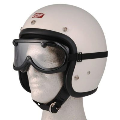 60s ヴィンテージ ゴーグル スタンダード 3/5インチ Greaser Helmets