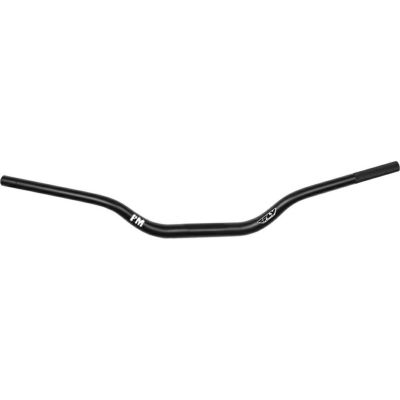 ケーブルスロットル車用モトスタイル  ハンドルバー 1.125インチ径 2.5インチ高 ブラック FORBIDDEN