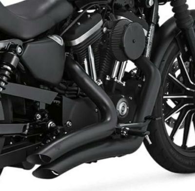 【SALE】スポーツスター ビッグラディウス 2-2 フルエキゾーストマフラー (ブラック) PCX仕様 Vance & Hines