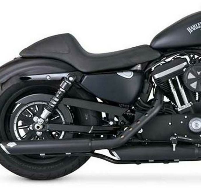 SALE】Vance & Hines 46361 スポーツスター ツインスラッシュ 3インチ 