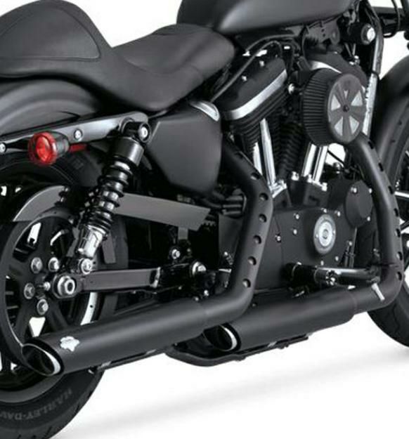 SALE】Vance & Hines 46361 スポーツスター ツインスラッシュ 3インチ  