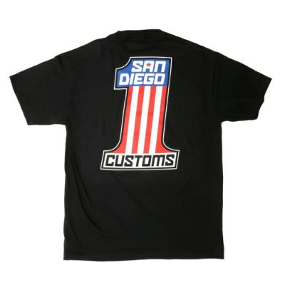 New Number One SS Tシャツ SAN DIEGO CUSTOMS