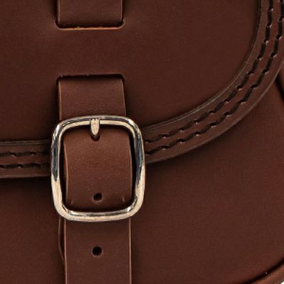 ナイトスター RH975 SMART レザータンクバッグ (ダークブラウン/ブラック) Ends Quoio