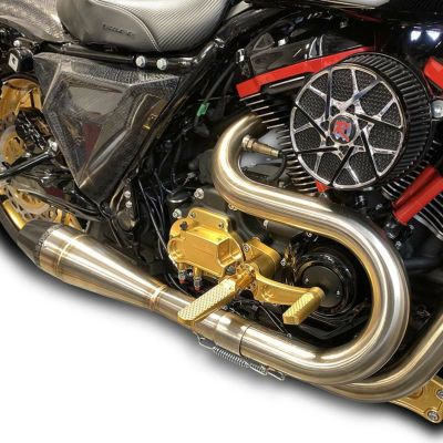 2021～2024 ツーリング DOMINATOR ミッドコントロールキット ゴールド Hawg Halters
