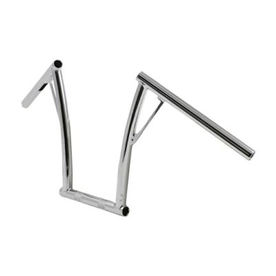 1インチ径 ハンドルバー VIEJO 13インチ高 クローム BURLY BRAND