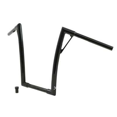 1.25インチ径 ハンドルバー LOUIE 16インチ高 ブラック BURLY BRAND