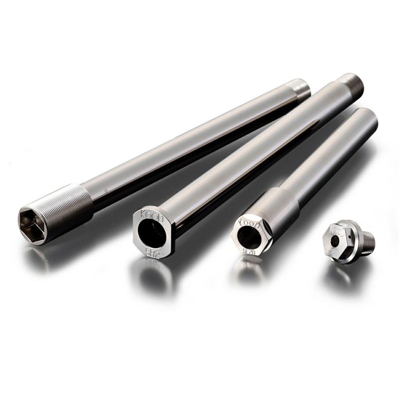 ツーリング、FXソフテイル、ダイナ クロモリアクスルシャフト