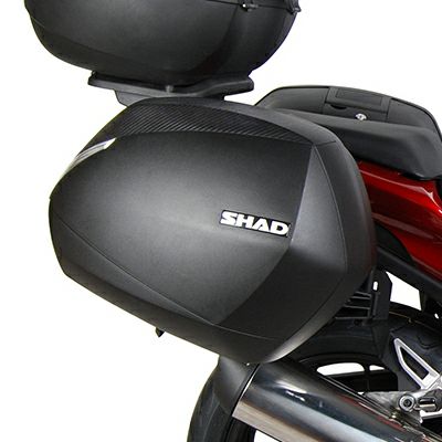 SHAD SH36 サイドケースセット 片側36L (カーボン/無塗装ブラック)