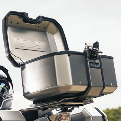 SHAD TR55 TERRA アルミトップケース 55L (シルバー)