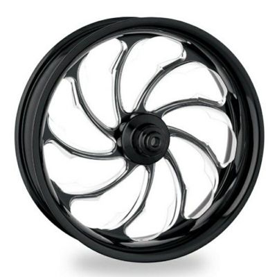 ツーリング用ホイール TORQUE フロント 21×3.5 プラチナカット Performance Machine
