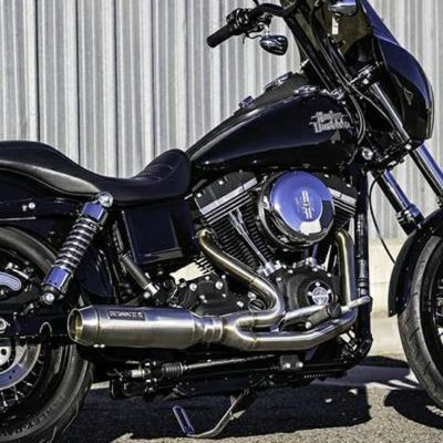ダイナ RIPPER SUPER BIKE 2-1 フルエキゾーストマフラー (ステンレス) Bassani