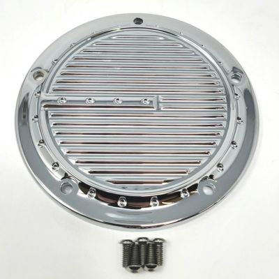 M8ソフテイル ディンプル・ダービーカバー (クローム) Covingtons