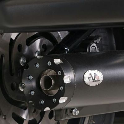 ツーリング リボルバー EURO5 スリップオンマフラー (ブラック) VPERFORMANCE