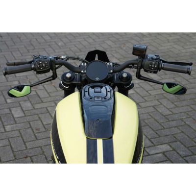 スポーツスターS、ナイトスター SP-S3 アルミハンドルバー (マットブラック) Thunderbike