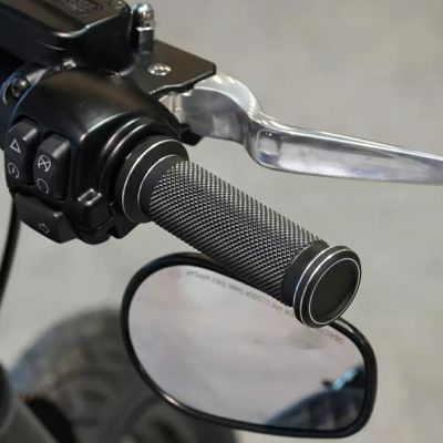 SP-S ハンドグリップセット 電子制御スロットル用 (サテンブラック/コントラスト) Thunderbike