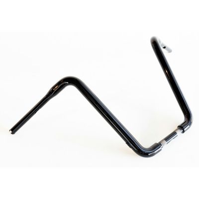 ロードキング、ソフテイル Royal Ape 1.5インチ径 ハンドルバー 16インチ (グロスブラック) Factory47