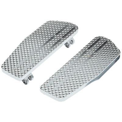ツーリング、FLソフテイル ビレットカウンティー フロアボード (クローム) LA Choppers