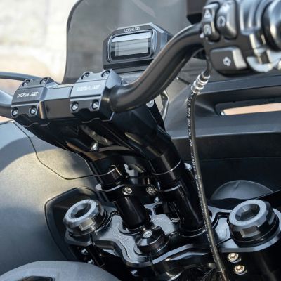 ローライダーST 8インチライザー/メーターマウント/モトハンドルバー/トリプル フルキット KRAUS