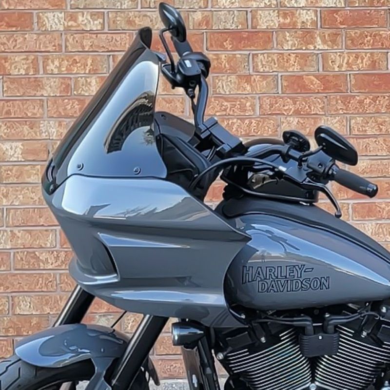 ハーレー FXLRST 10インチ ウィンドシールド ライトスモーク |ハーレー 
