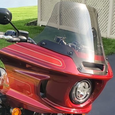ローライダーST ベント付ウィンドシールド ミディアム (スモーク) Clearview Shields