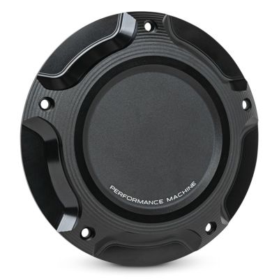 M8 ソフテイル RACEシリーズ ダービーカバー (ブラックOPS) パフォーマンスマシン