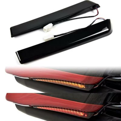 2014以降 FLHXS、FLTRXS、FLHRXS LEDストレッチサドルバッグライト スモークレンズ