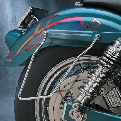 FXR サドルバッグサポート (クローム) Drag Specialties