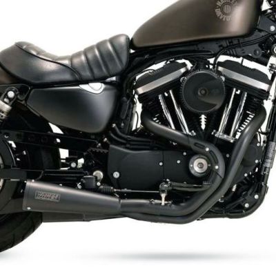スポーツスター Upsweep 2-1 フルエキゾーストマフラー PCX仕様 (ブラック) Vance & Hines