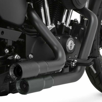 【SALE】スポーツスター ミニグレネード 2-2 フルエキゾーストマフラー PCX仕様 (ブラック) Vance & Hines