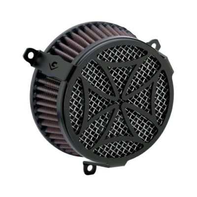ケーブルスロットル車用エアクリーナー Cross ブラック COBRA