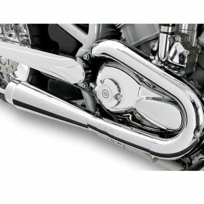 2002～2009 V-Rod 4.5インチ スリップオンマフラー スムースチップ クローム CFR