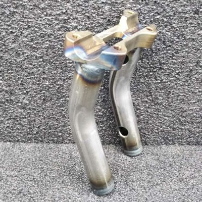 ローライダーS 6インチ・プルバックライザー (ロウスチール) Bung King