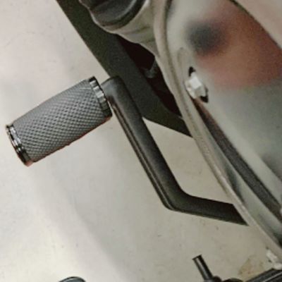 スポーツスターS、ナイトスター/S メトラシフトペグ (艶ありブラック) KIJIMA