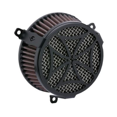 M8ソフテイル用エアクリーナー Cross ブラック COBRA