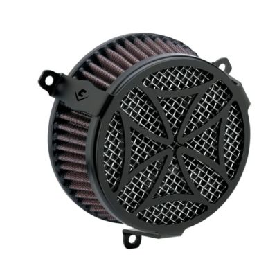 スポーツスター用エアクリーナー Cross ブラック COBRA