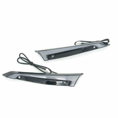 2015以降ロードグライド LEDウインカー付き ウインドシールドトリム ブラック