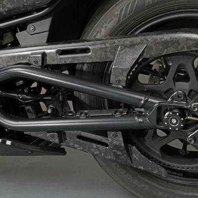 スポーツスターS ドライカーボン ベルトカバーセット (フォージド/艶消し) SPEEDRA