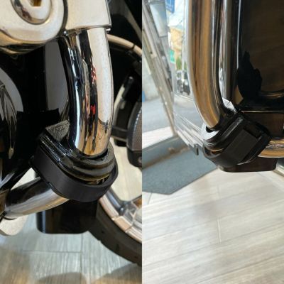 【SALE】エンジンガード プロテクター 前後 ブラック SOUL