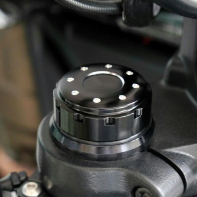 スポーツスターS アッパーフォクカバーセット (ブラック/シルバー) SPEEDRA