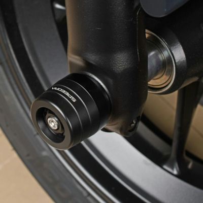 ナイトスター、パンアメリカ フロントアクスルスライダーセット (ブラック) SPEEDRA