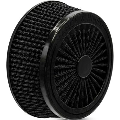 Vance&Hines VO2シリーズ・エアクリーナー用 リプレースエアフィルター (ブラック)