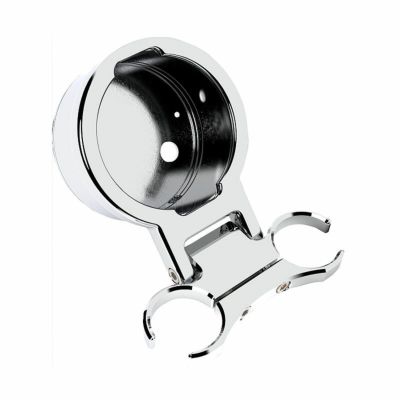 ハーレー、Tバーハンドル用 1.5インチ シングルメーターマウント クローム LA CHOPPERS