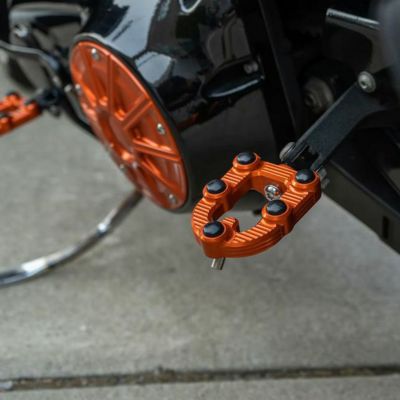 アレンネス MXフットペグ オレンジ