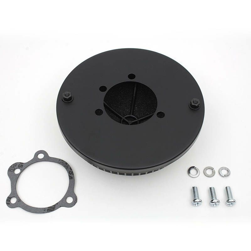 ショベル、エボリューション ラウンドメッシュ エアクリーナー ブラック Wyatt Gatling 3