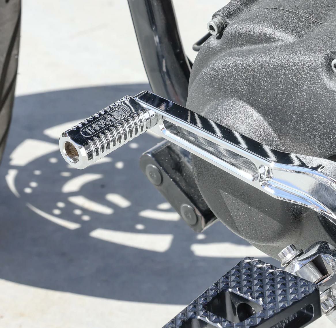 KERKER マフラープレート スーパートラップ製 KerKer、Supertrapp 3.5インチ スリップオンマフラー用 ターンダウン