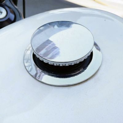 スポーツスター ポップアップ フュエルキャップ 2.1、4.5ガロンタンク用 クローム MCS