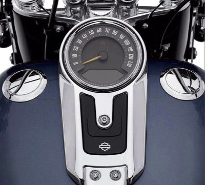 M8ソフテイル ポップアップ フュエルキャップ 左右セット クローム MCS